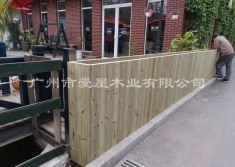 芬兰木ACQ防腐木（花箱效果图）