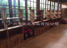 芬兰木拉丝表碳扣板（深色）